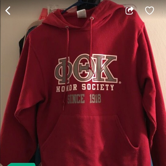 kappa burgundy hoodie